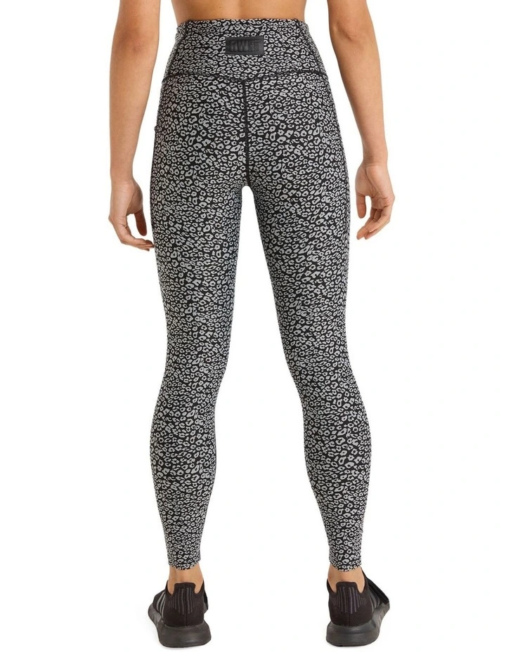 Pocket Full Length Tights In Multi - Image 3