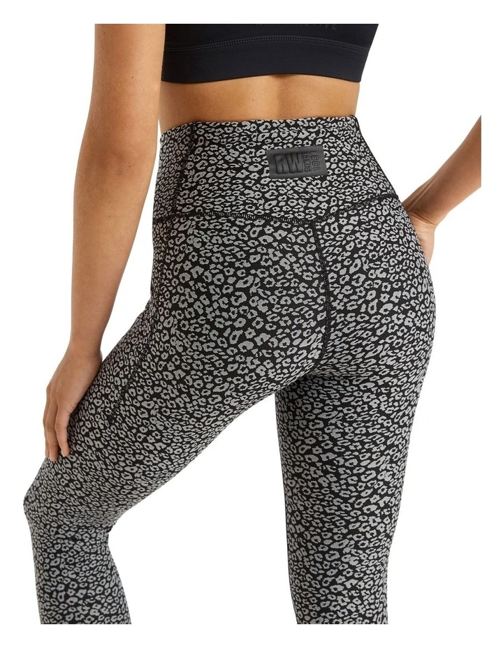 Pocket Full Length Tights In Multi - Image 4