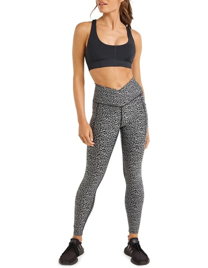 Pocket Full Length Tights In Multi - Image 5