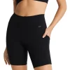 Melrose Pocket Bike Shorts In Black