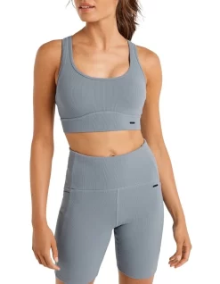 Melrose High Impact Sports Bra In Grey