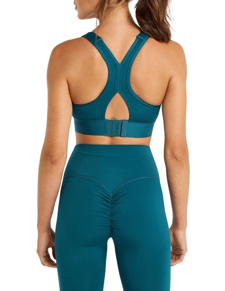 Sprint High Impact Sports Bra In Blue - Image 3