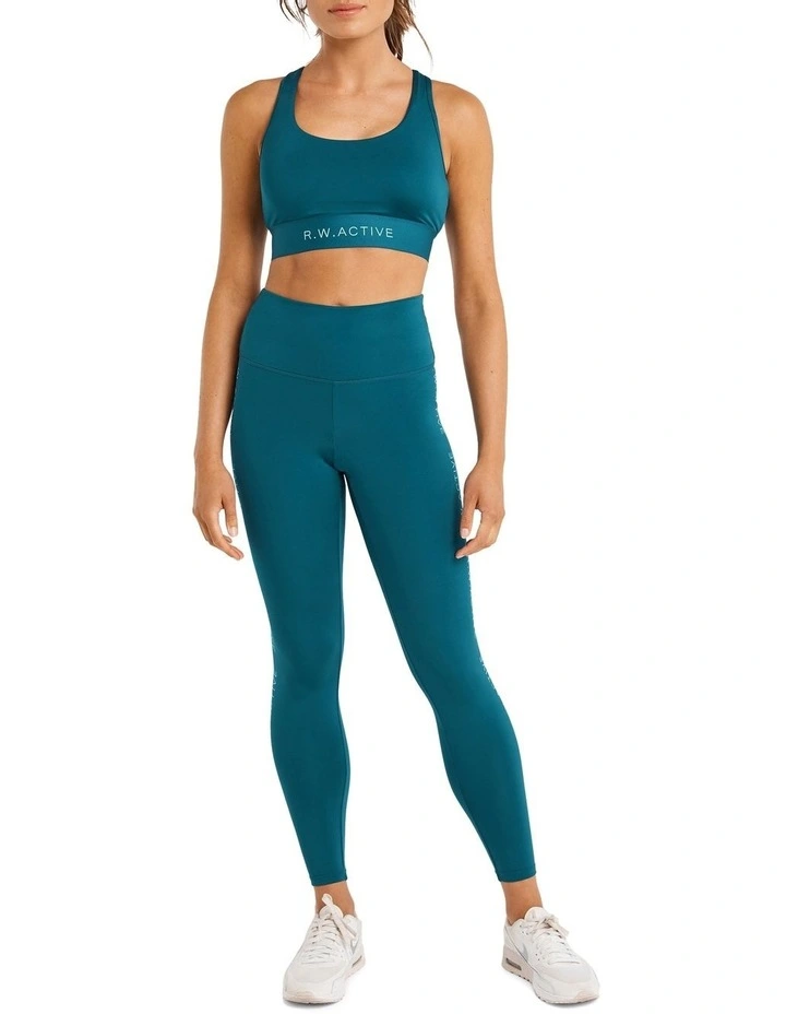 Sprint High Impact Sports Bra In Blue - Image 5