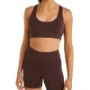 Energise Medium Impact Sports Bra In Brown