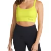 Colorado Adjustable Medium Impact Sports Bra In Yellow