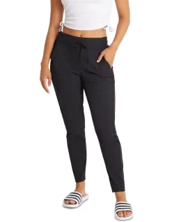 Circuit Logo Light Pants In Black