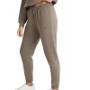 Destination Embroided Track Pants In Brown