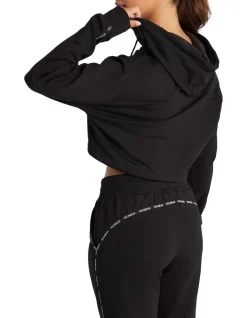 Circuit Mini Logo Hoodie In Black