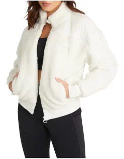 Colorado Sherpa Jacket In Beige