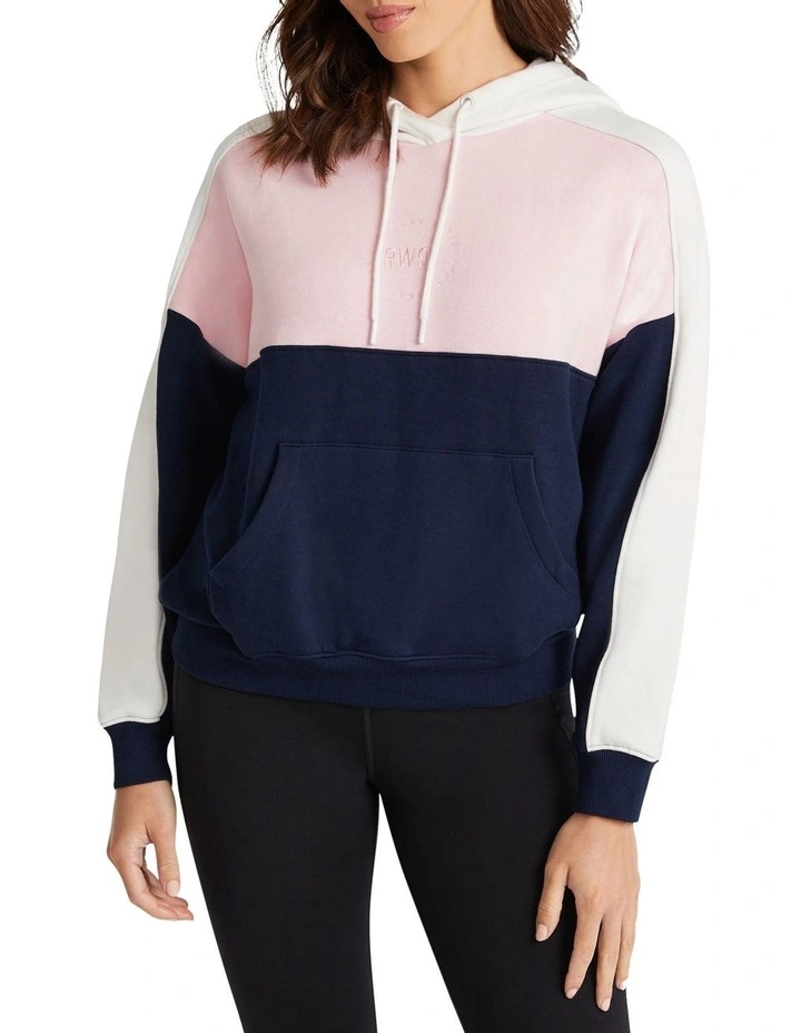 Destination Colour Blocked Hoodie In Multi