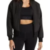 Reversible Bomber Jacket In Black