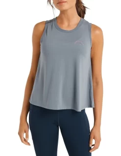 Logo Tank Top In Grey