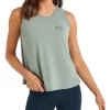 Logo Tank Top In Green