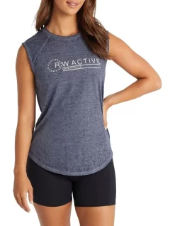 Gravity Tank In Indigo