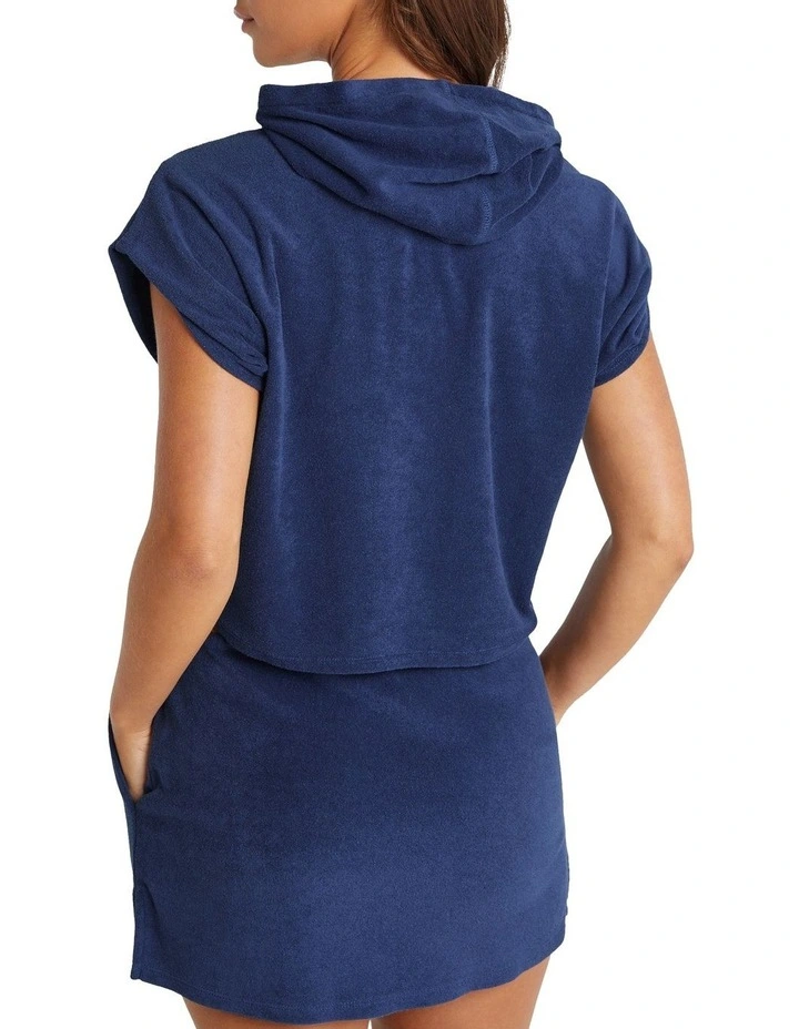 Ivy League Stripe Crop Top In Admiral - Image 2