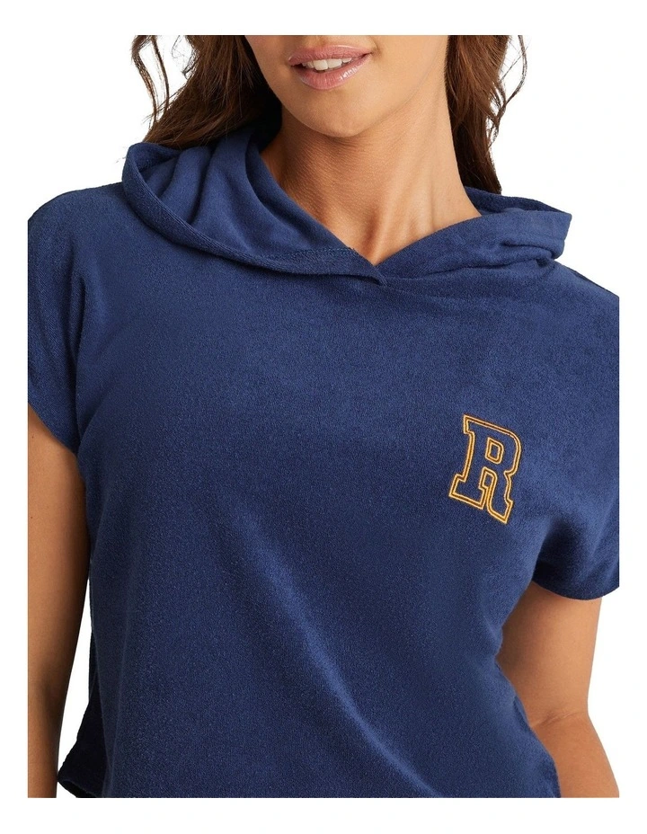 Ivy League Stripe Crop Top In Admiral - Image 3