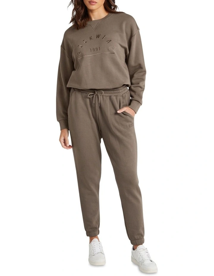 Destination Embroided Crew In Ash - Image 2