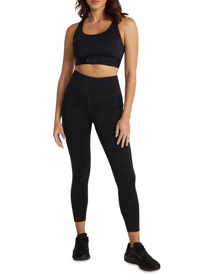 Colorado Ankle Grazer Pocket Tights In Black - Image 2