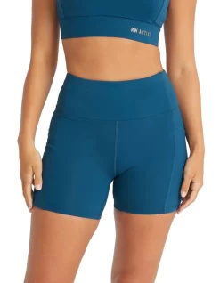 Elevate Pocket Bike Shorts In Blue