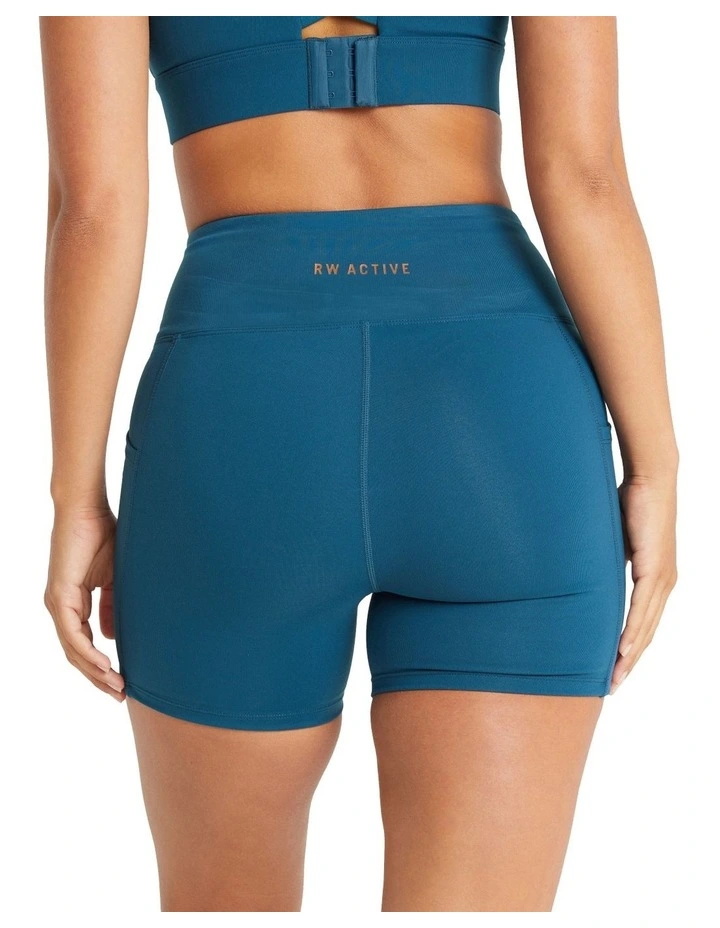 Elevate Pocket Bike Shorts In Blue - Image 3