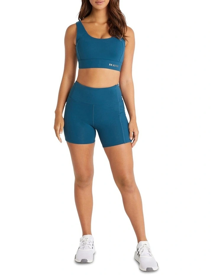 Elevate Pocket Bike Shorts In Blue - Image 5