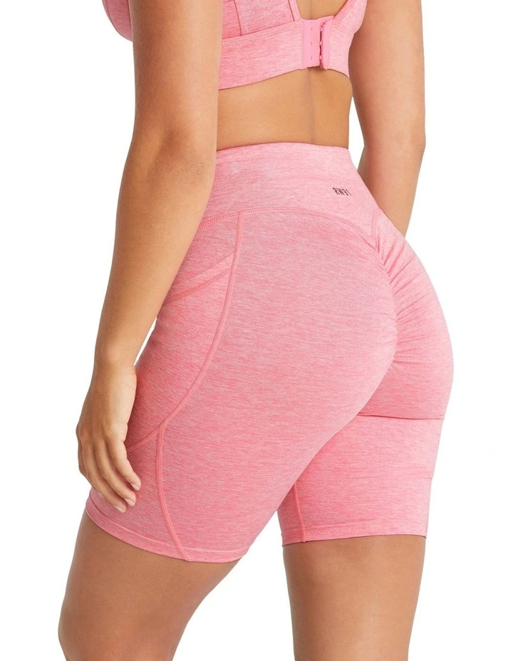 Scrunch Bum Pocket Bike Shorts In Cosmo - Image 2