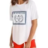 Logo Boyfriend Tee In White