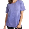 Colorado Logo Boyfriend Tee In Royal Purple