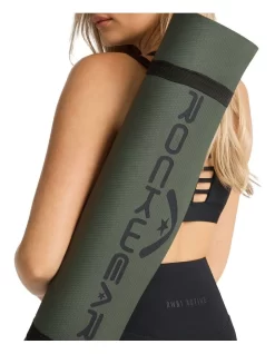Studio Fitness Yoga Mat In Green