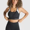 Monochromatic Logo High Impact Sports Bra