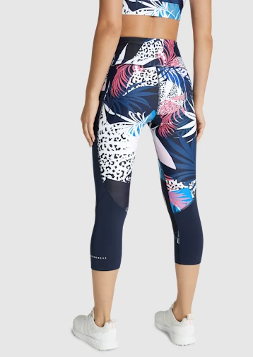 Electric Print Pocket 7/8 Tights - Image 3