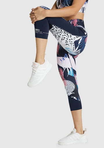Electric Print Pocket 7/8 Tights - Image 5