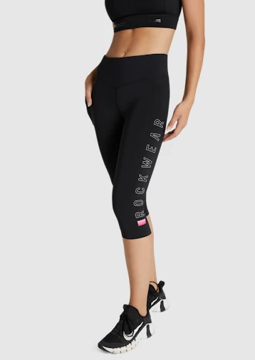 Checkmate Logo Pocket 3/4 Tights - Image 2