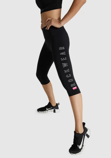 Checkmate Logo Pocket 3/4 Tights - Image 5