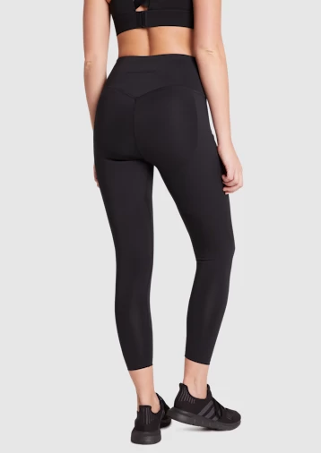 V Waist Bonded Full Length Tights - Image 3