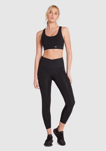 V Waist Bonded Full Length Tights - Image 5