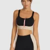 Neu Wave Adjustable Zip Medium Impact Sports Bra