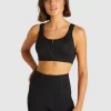 Moulded Zip Medium Impact Sports Bra