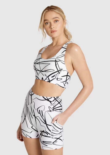 Walk The Line Low Impact Sports Bra - Image 2