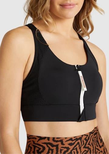 Brooklyn Zip Medium Impact Sports Bra - Image 4