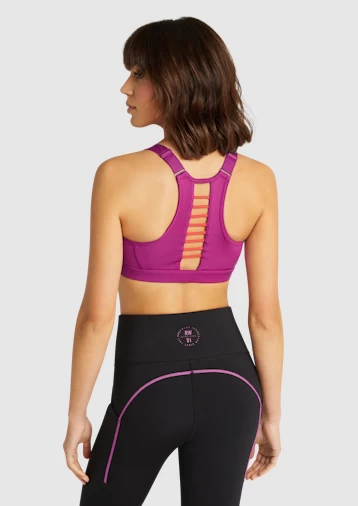 Phantom Zip Adjustable Medium Impact Sports Bra - Image 3