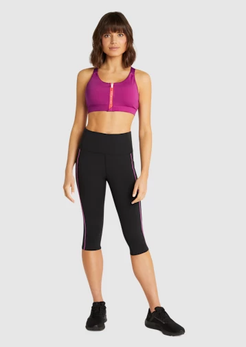 Phantom Zip Adjustable Medium Impact Sports Bra - Image 5