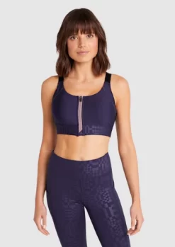 Dimension Zip Medium Impact Bra