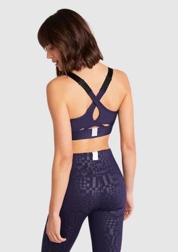 Dimension Zip Medium Impact Bra - Image 3