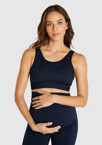 Maternity Nursing Medium Impact Sports Bra - Image 2