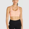 Velocity Zip Medium Impact Sports Bra