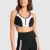 Milan Zip Medium Impact Sports Bra