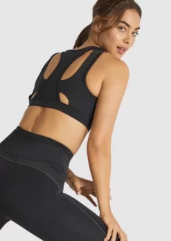 Cruz Reflective Medium Impact Sports Bra