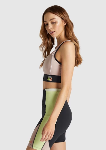 Cruz Adjustable Zip Medium Impact Sports Bra - Image 3