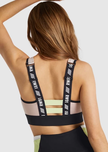 Cruz Adjustable Zip Medium Impact Sports Bra - Image 4